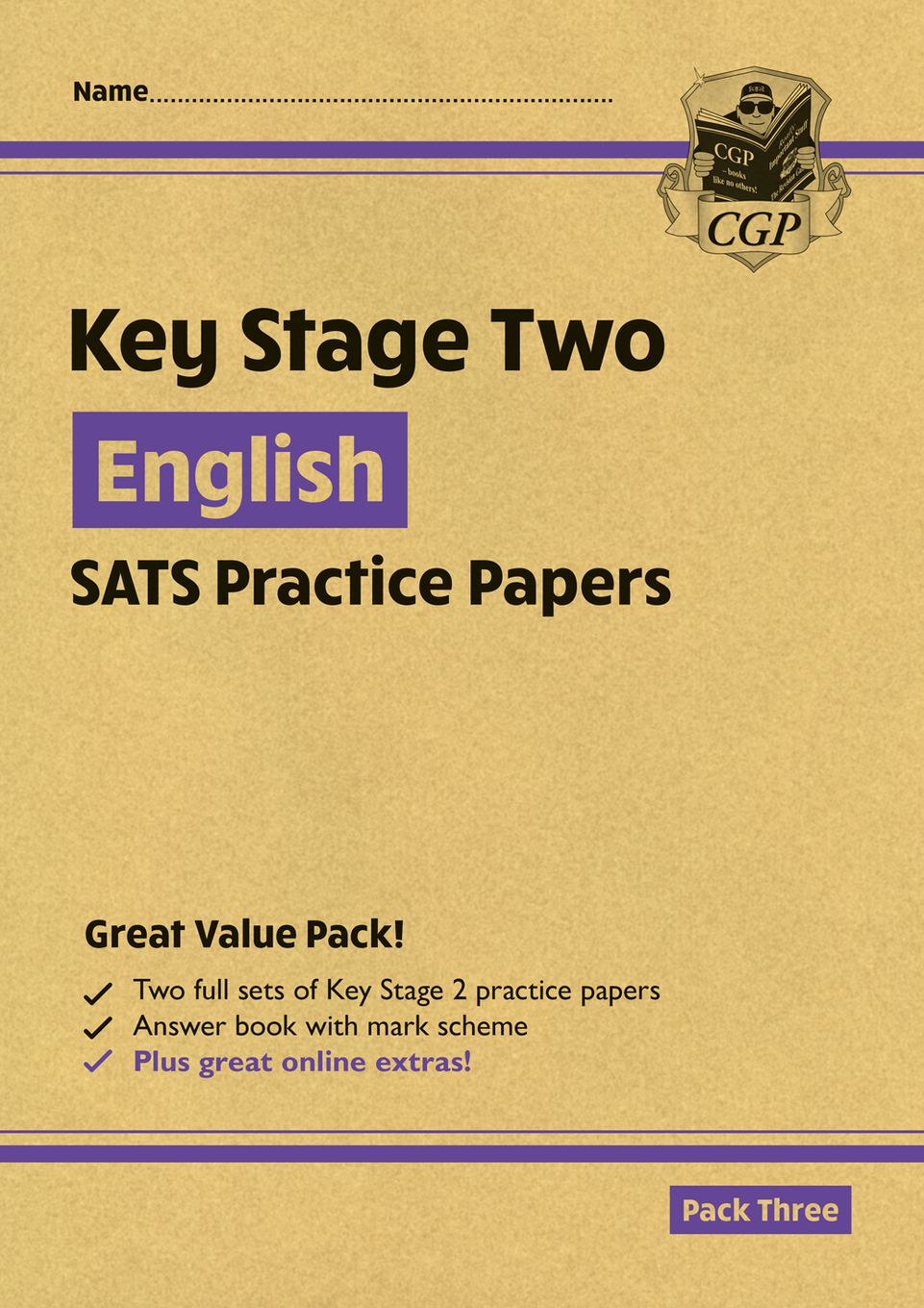 KS2 English SATS Practice Papers: Pack 3 - for the 2024 tests (with free Online Extras) Main Image