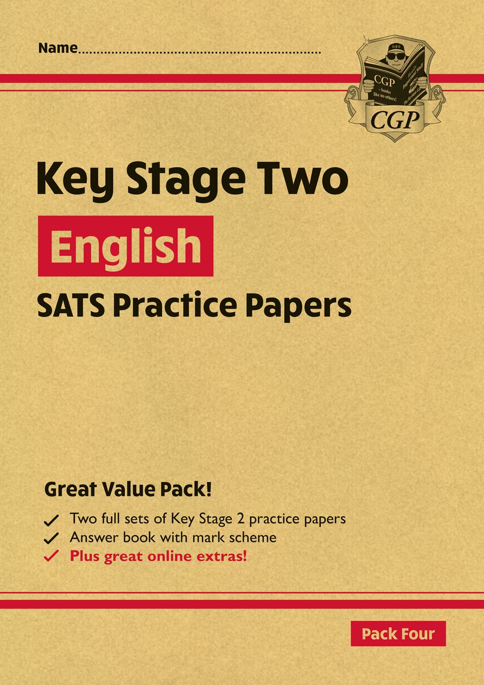 KS2 English SATS Practice Papers: Pack 4 - for the 2024 tests (with free Online Extras) Main Image