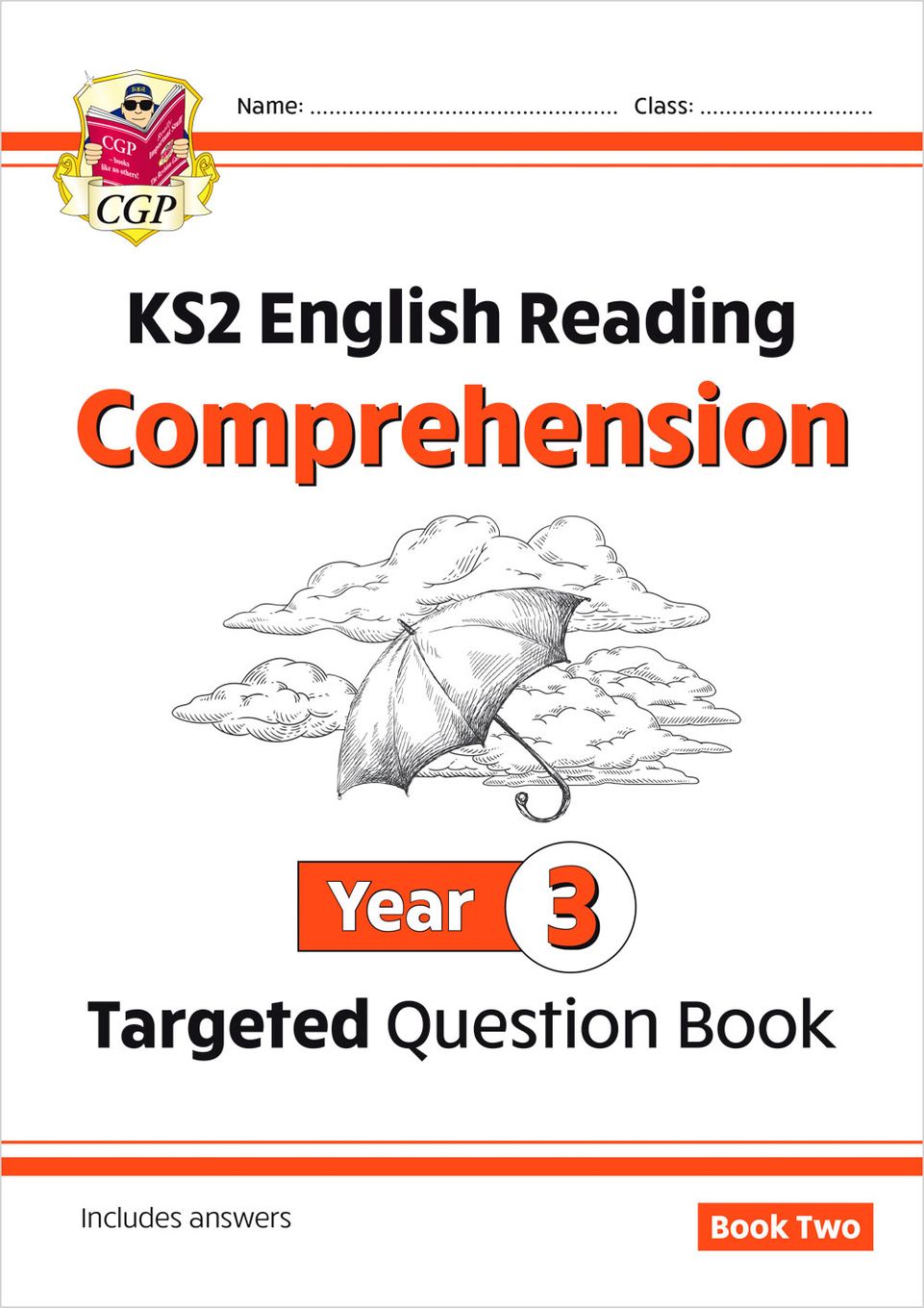 KS2 English Year 3 Reading Comprehension Targeted Question Book - Book 2 (with Answers) Main Image