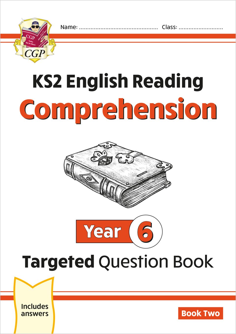 KS2 English Year 6 Reading Comprehension Targeted Question Book - Book 2 (with Answers) Main Image
