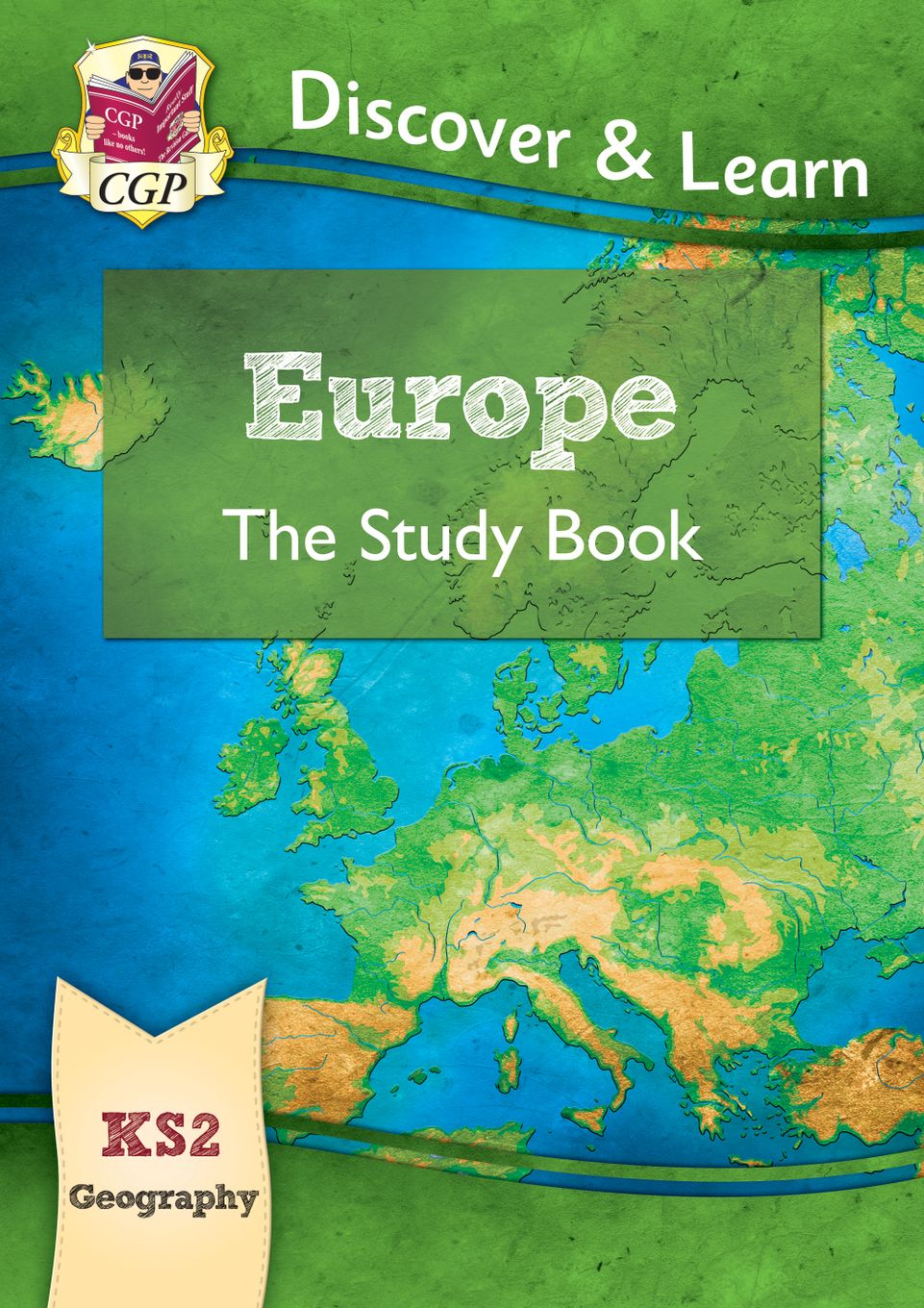 KS2 Geography Europe Study Book (Ages 7-11) Main Image