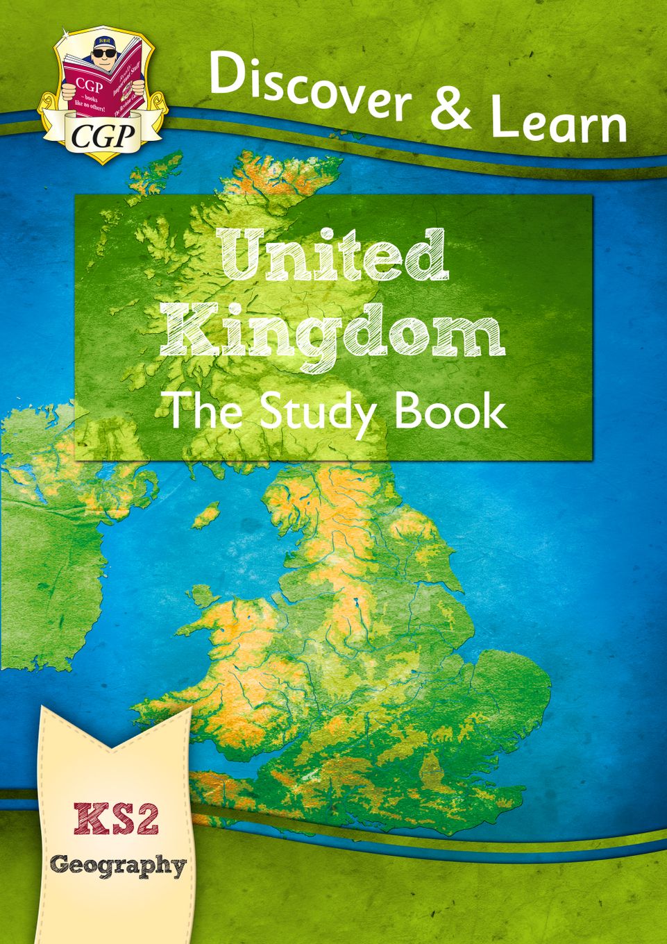 KS2 Geography United Kingdom Study Book (Ages 7-11) Main Image