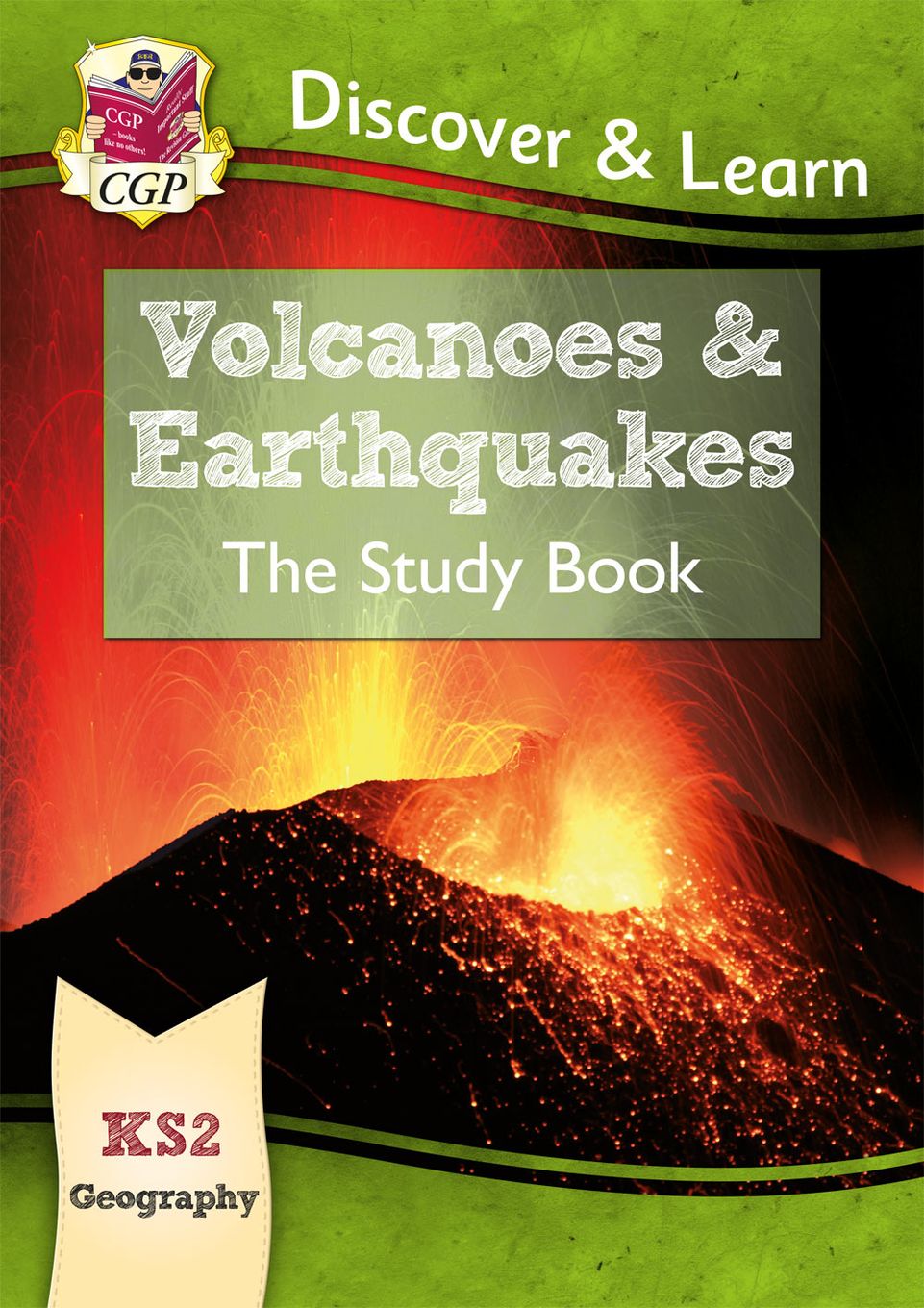 KS2 Geography Volcanoes & Earthquakes Study Book (Ages 7-11) Main Image