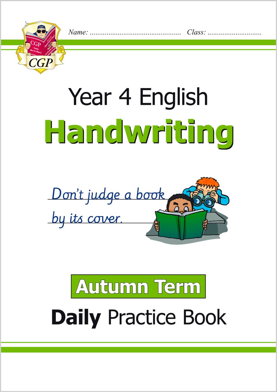 KS2 Handwriting Year 4 Daily Practice Book: Autumn Term Main Image