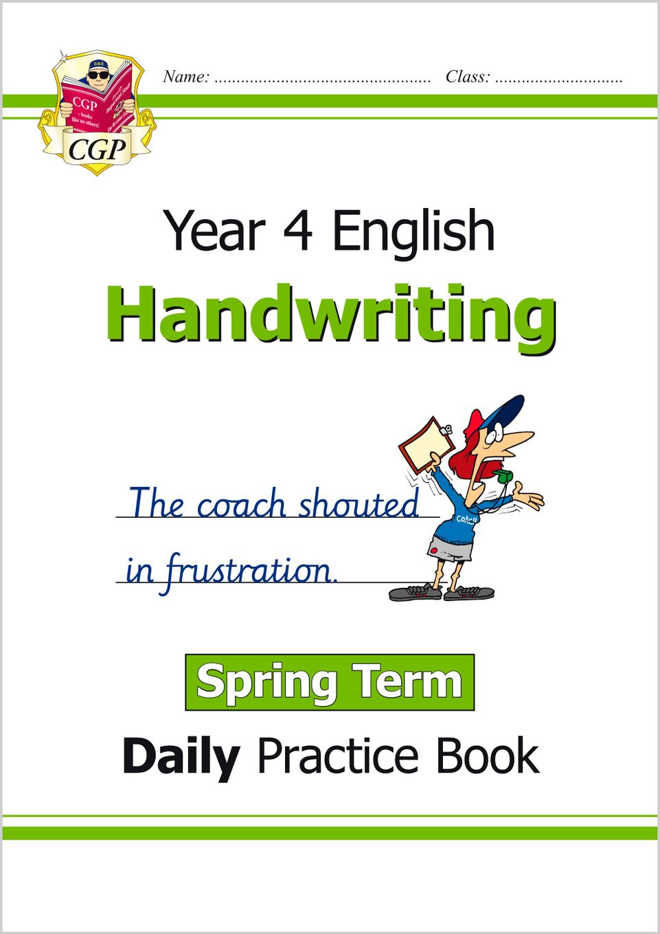 KS2 Handwriting Year 4 Daily Practice Book: Spring Term Main Image
