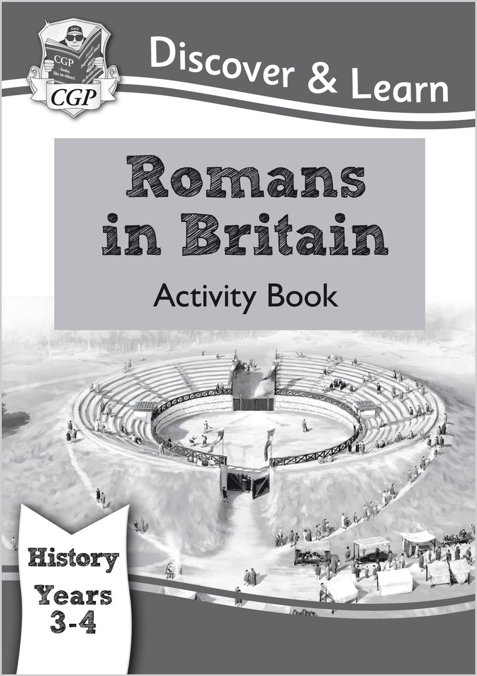 KS2 History Discover & Learn: Romans in Britain Activity book (Years 3 & 4) Main Image