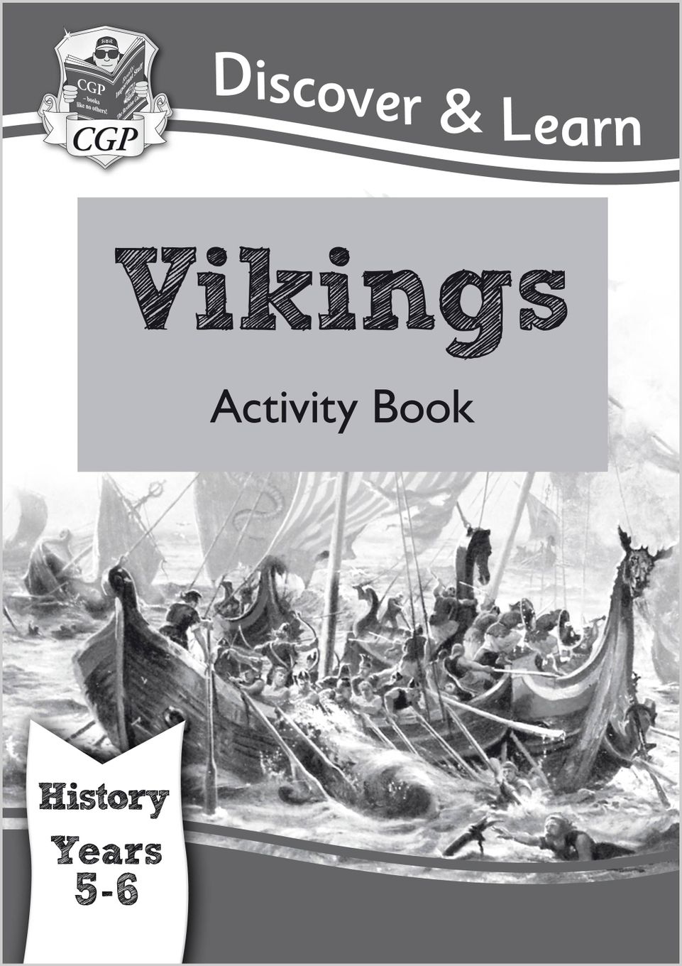 KS2 History Discover & Learn: Vikings Activity Book (Years 5 & 6) Main Image