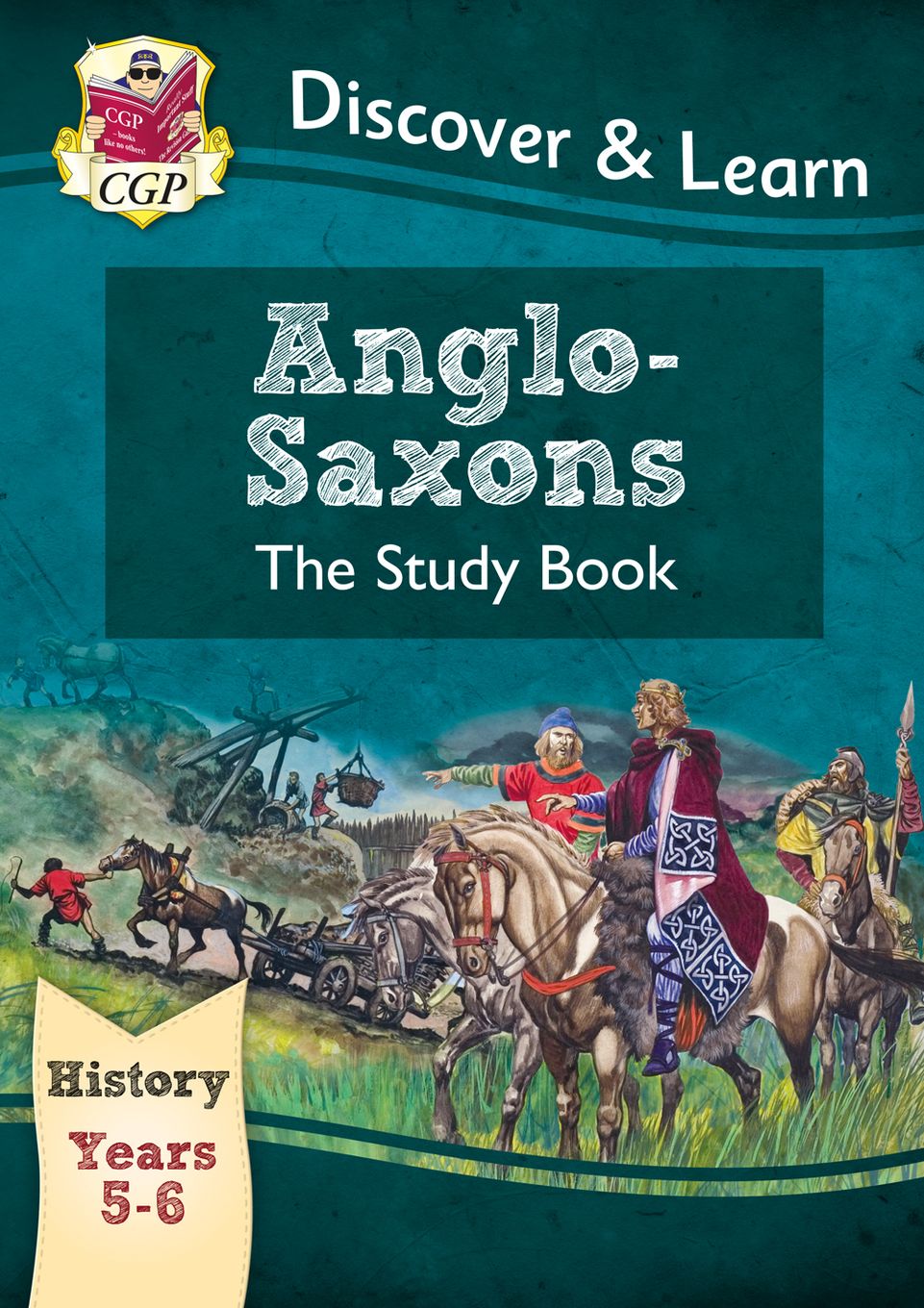KS2 History Study Book - Anglo-Saxons (Ages 9-11) Main Image