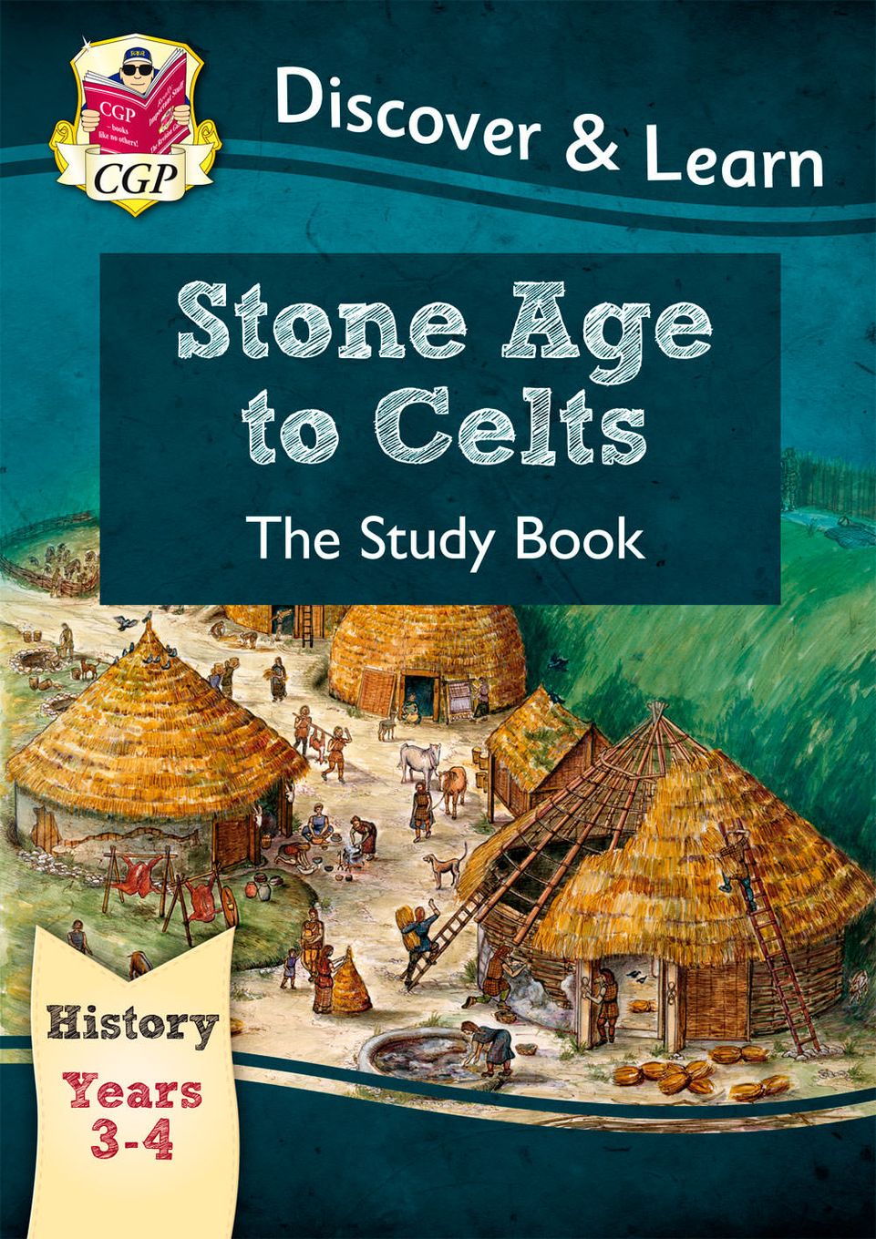 KS2 History Study Book - Stone Ages to Celts (Ages 7-9) Main Image