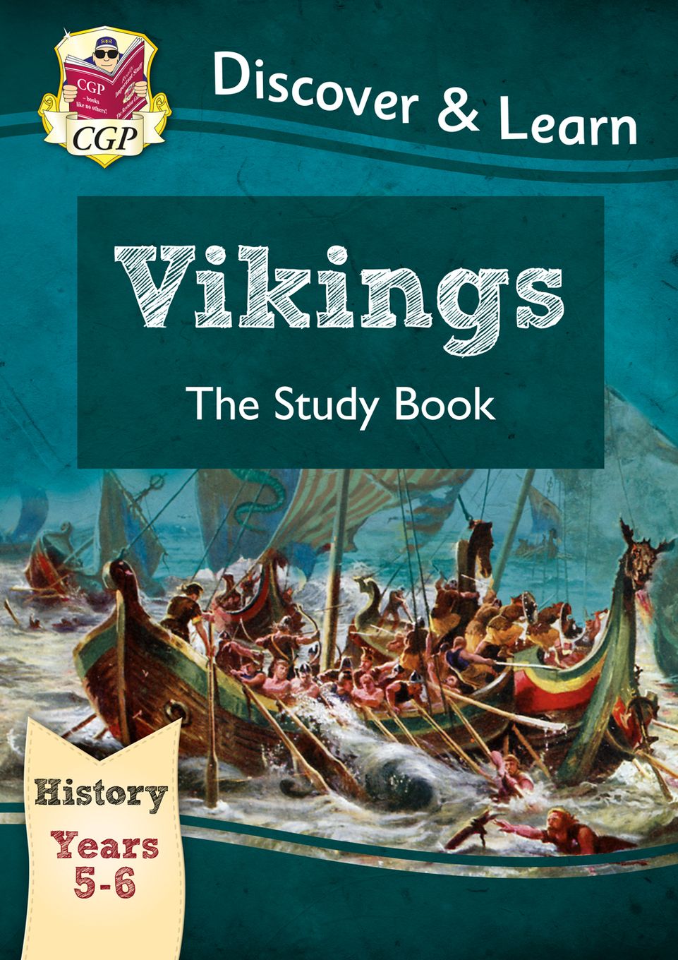 KS2 History Study Book - Vikings (Ages 9-11) Main Image