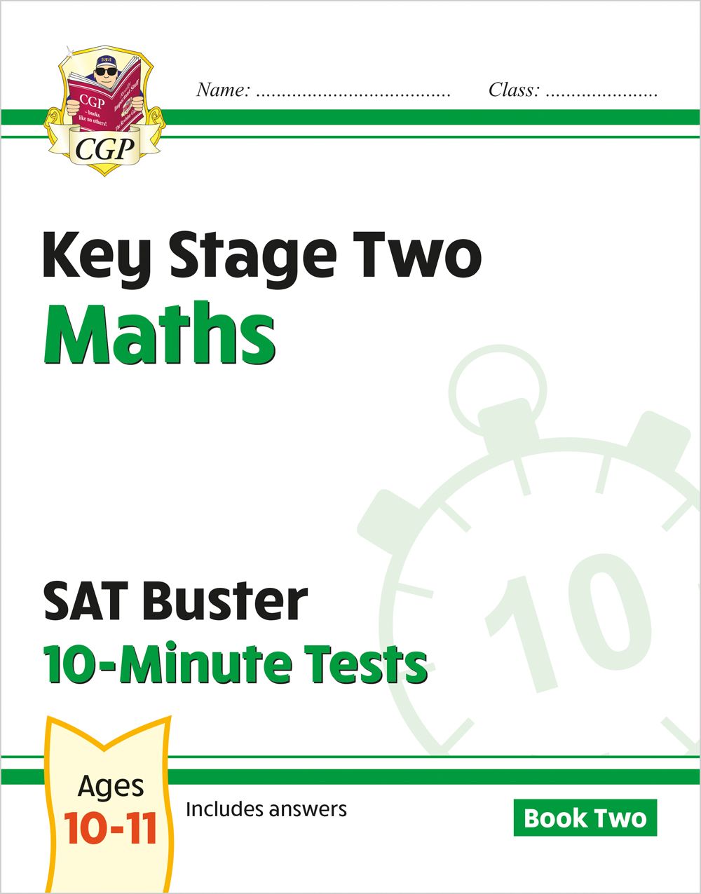 KS2 Maths SAT Buster 10-Minute Tests - Book 2 (for the 2024 tests) Main Image