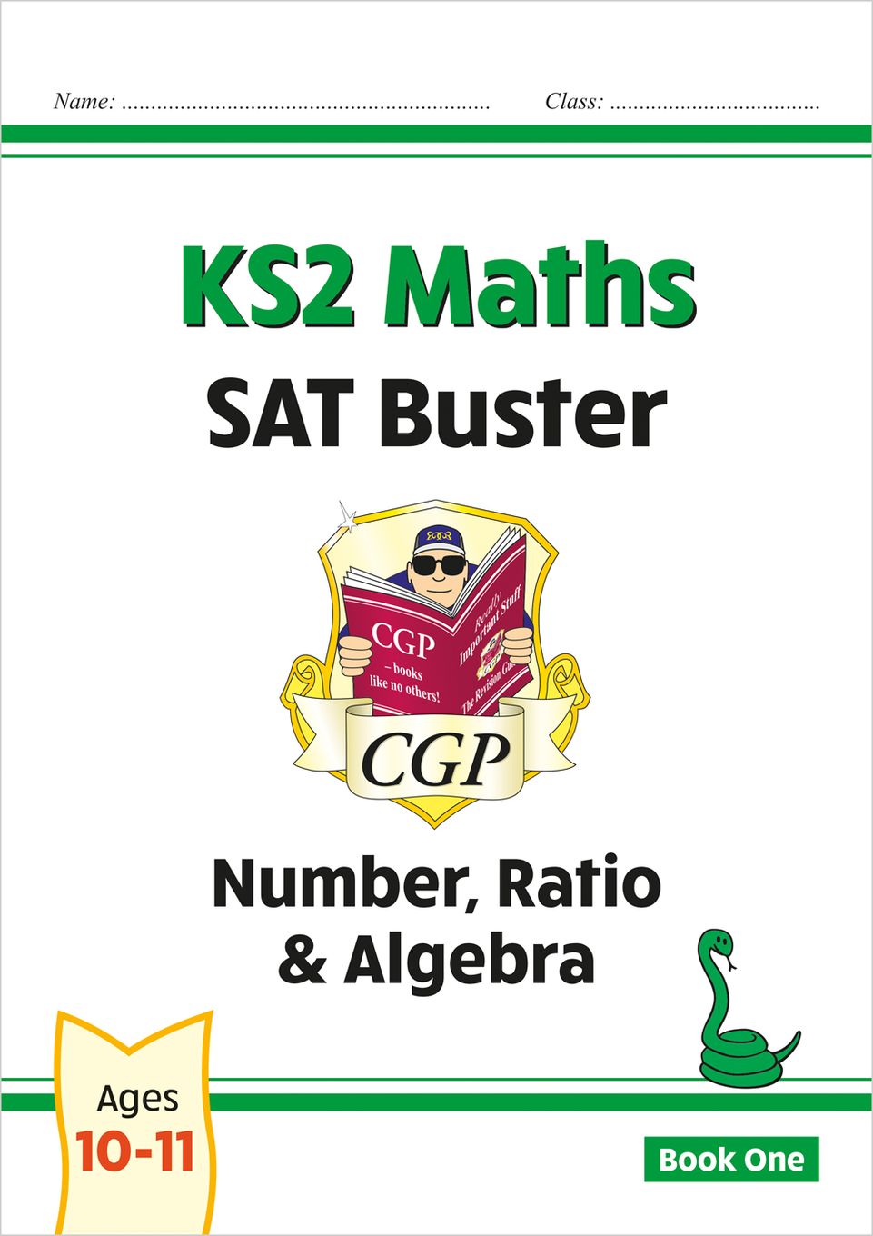 KS2 Maths SAT Buster: Number, Ratio & Algebra - Book 1 (for the 2024 tests) Main Image
