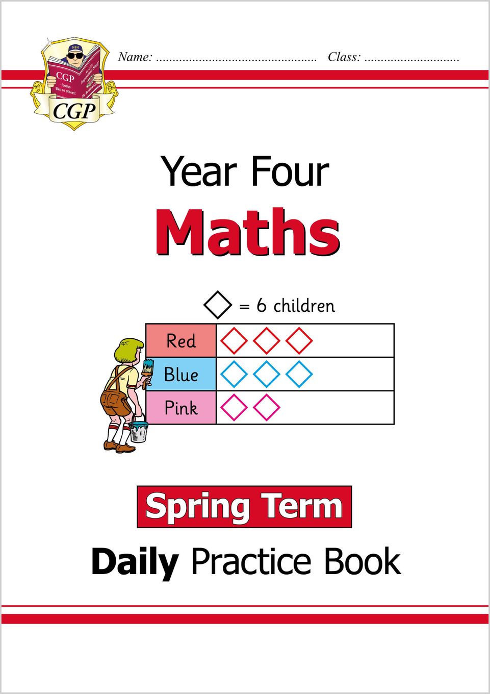 KS2 Maths Year 4 Daily Practice Book: Spring Term Main Image