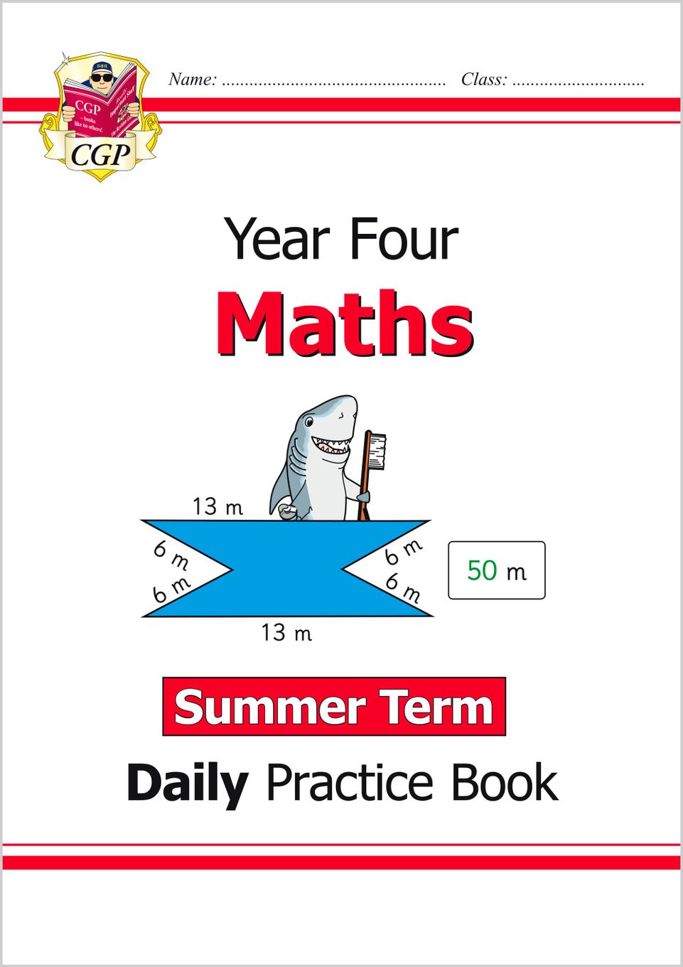 KS2 Maths Year 4 Daily Practice Book: Summer Term Main Image