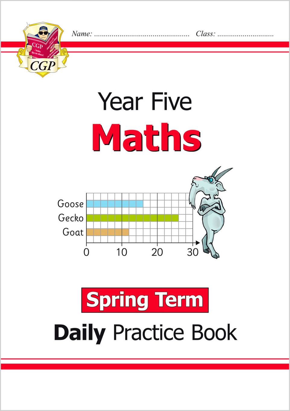 KS2 Maths Year 5 Daily Practice Book: Spring Term Main Image