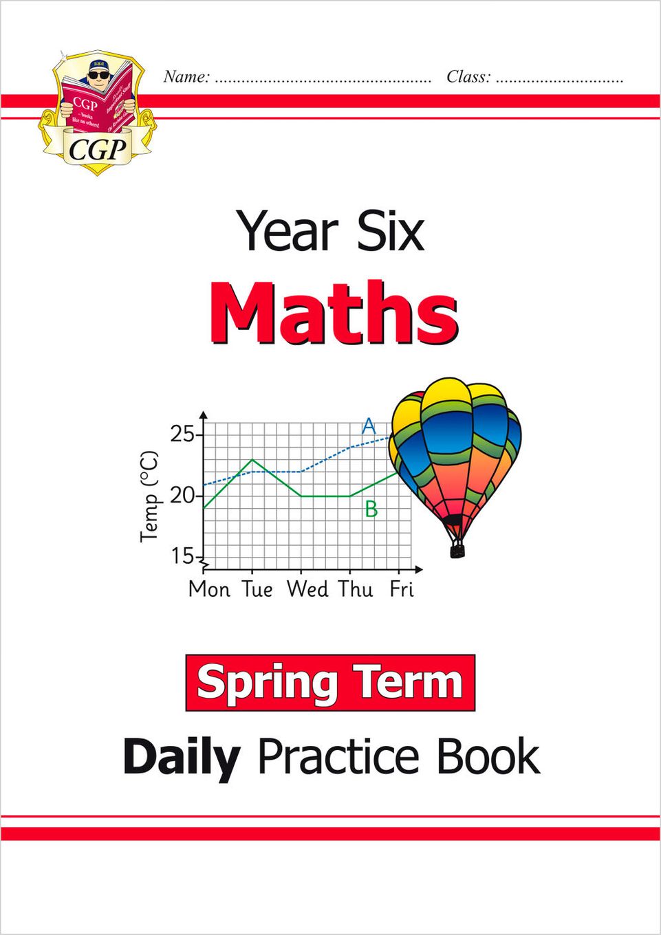 KS2 Maths Year 6 Daily Practice Book: Spring Term Main Image