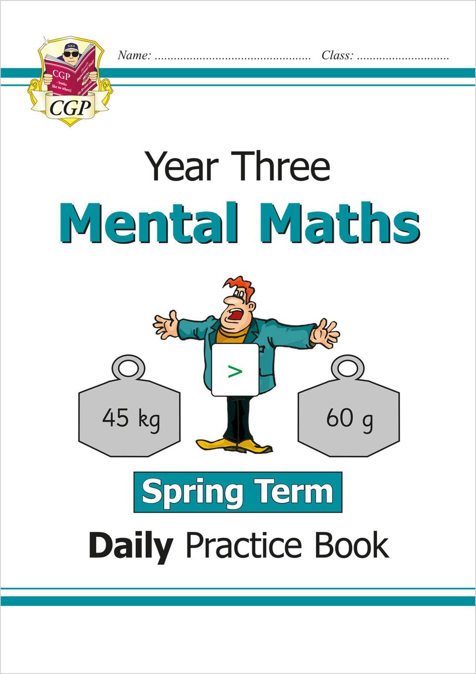 KS2 Mental Maths Year 3 Daily Practice Book: Spring Term Main Image