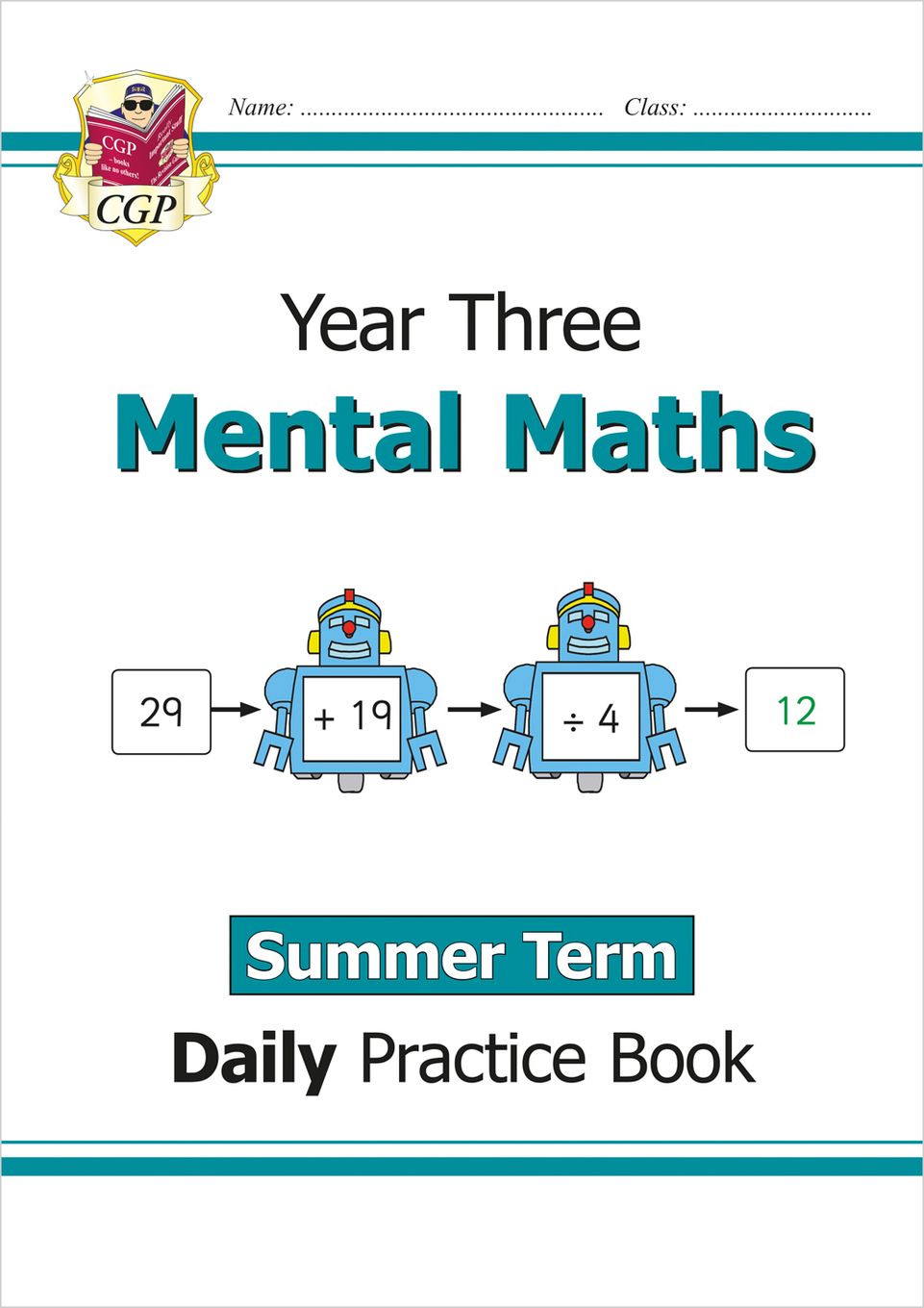 KS2 Mental Maths Year 3 Daily Practice Book: Summer Term Main Image
