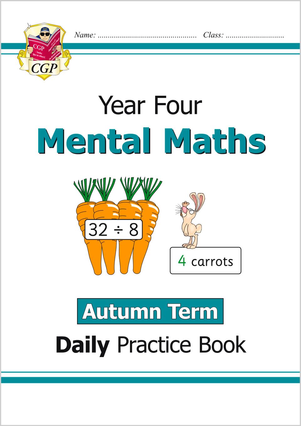 KS2 Mental Maths Year 4 Daily Practice Book: Autumn Term Main Image