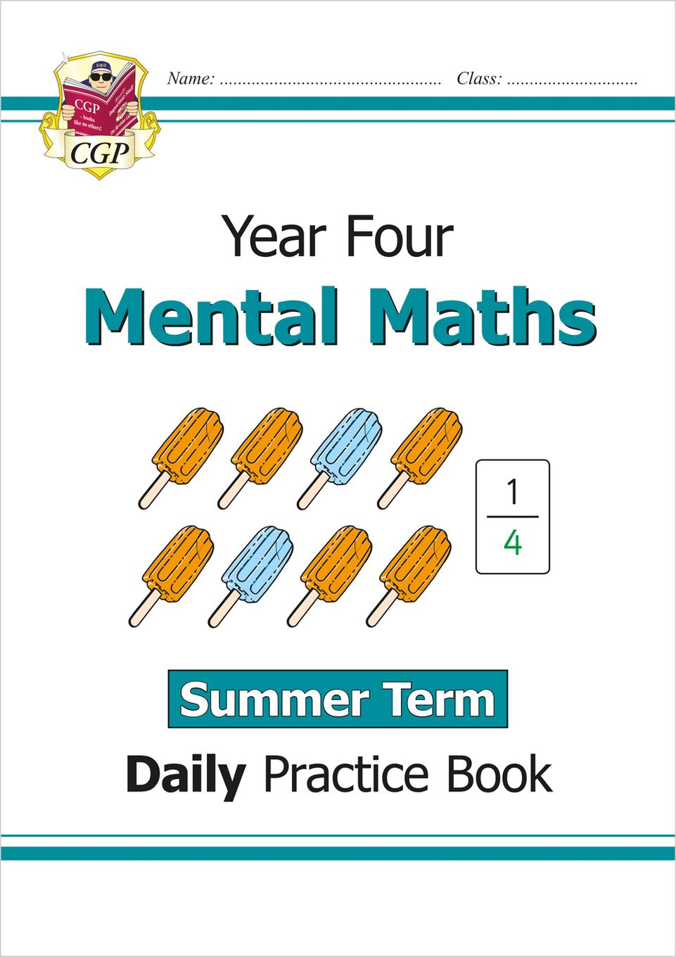 KS2 Mental Maths Year 4 Daily Practice Book: Summer Term Main Image