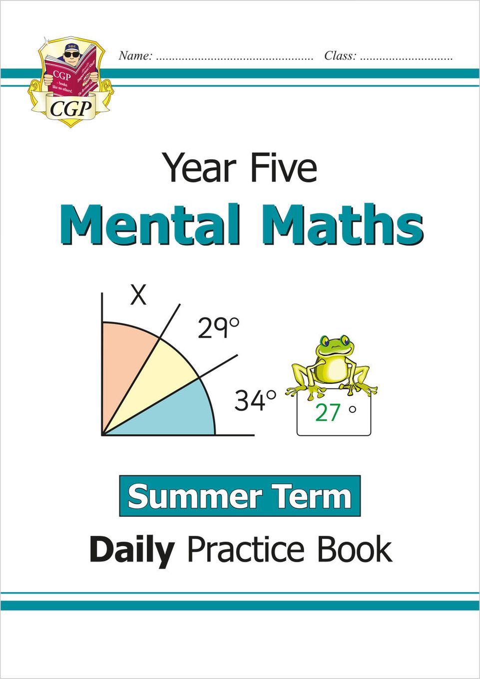 KS2 Mental Maths Year 5 Daily Practice Book: Summer Term Main Image