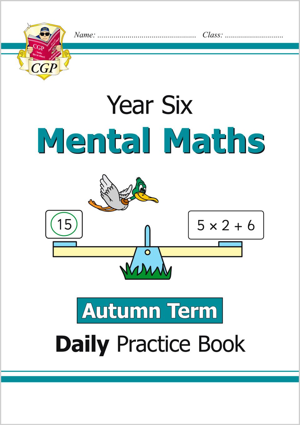 KS2 Mental Maths Year 6 Daily Practice Book: Autumn Term Main Image