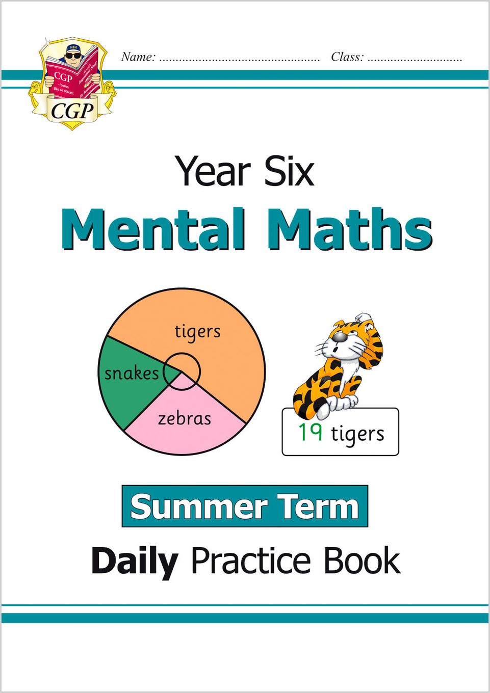 KS2 Mental Maths Year 6 Daily Practice Book: Summer Term Main Image