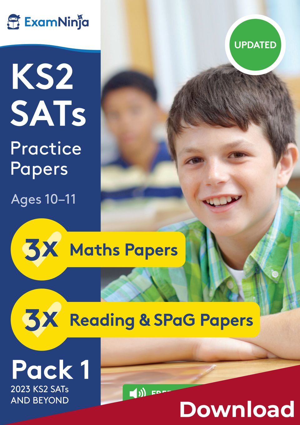2026 KS2 SATs Practice Papers Download (Ages 10-11) Main Image