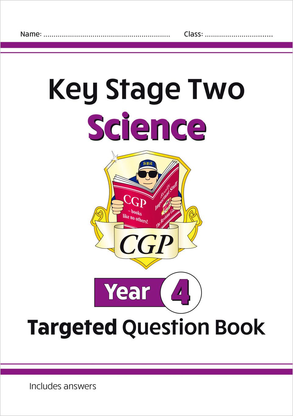 KS2 Science Year 4 Targeted Question Book (includes answers) Main Image
