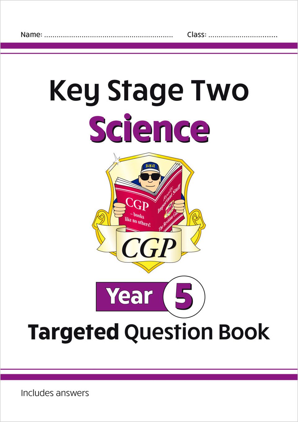 KS2 Science Year 5 Targeted Question Book (includes answers) Main Image