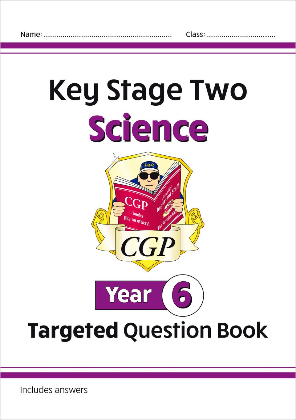 KS2 Science Year 6 Targeted Question Book (includes answers) Main Image