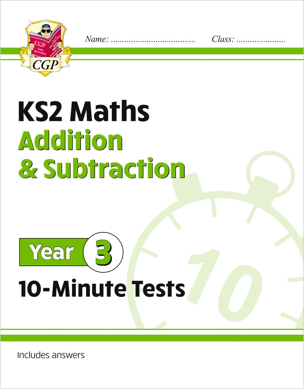 KS2 Year 3 Maths 10-Minute Tests: Addition & Subtraction Main Image