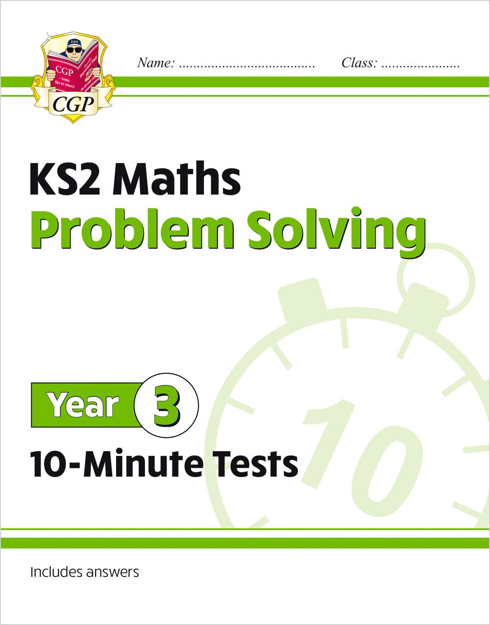 KS2 Year 3 Maths 10-Minute Tests: Problem Solving Main Image
