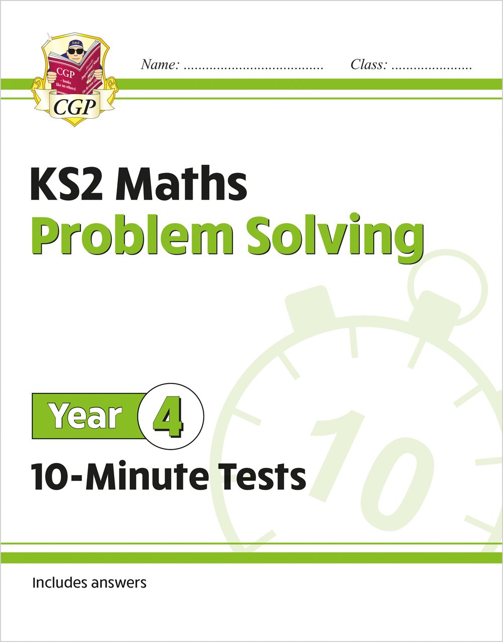 KS2 Year 4 Maths 10-Minute Tests: Problem Solving Main Image