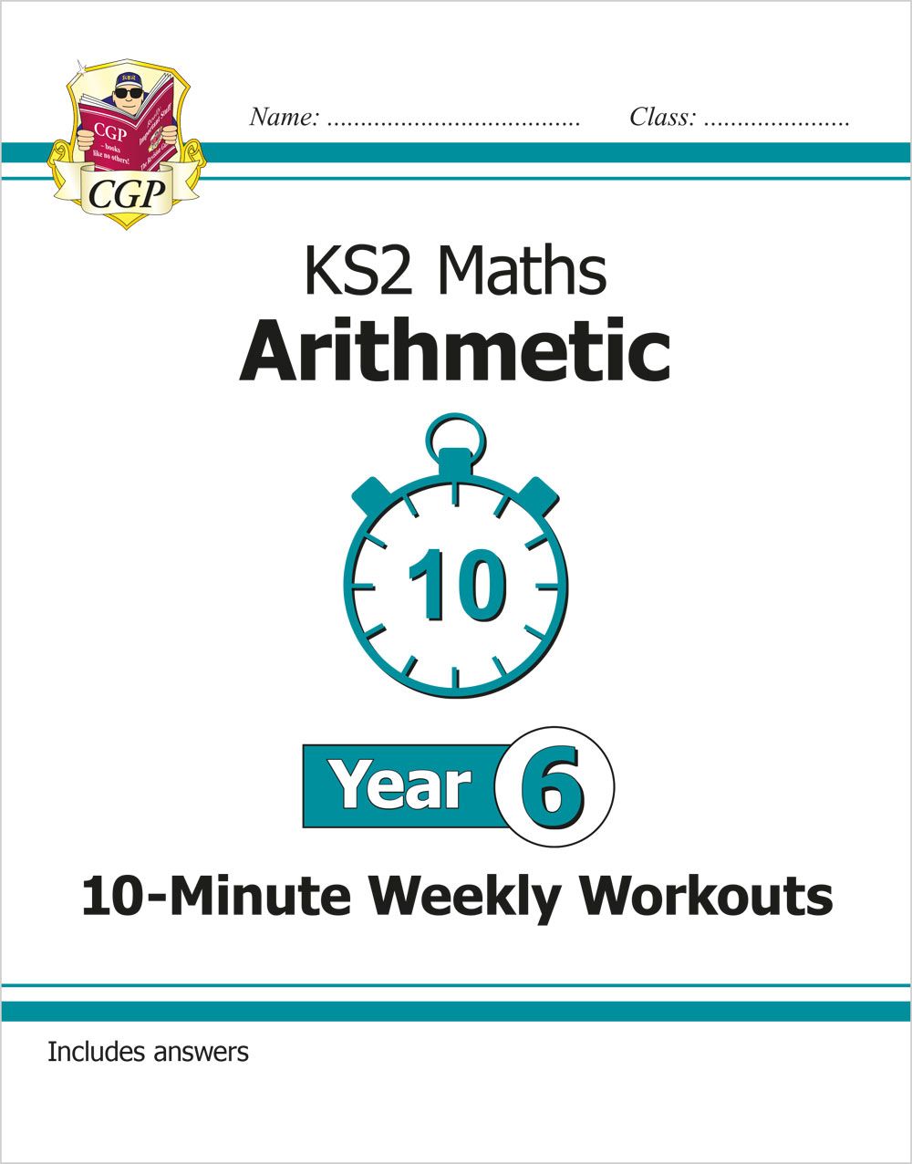 KS2 Year 6 Maths 10-Minute Weekly Workouts: Arithmetic Main Image