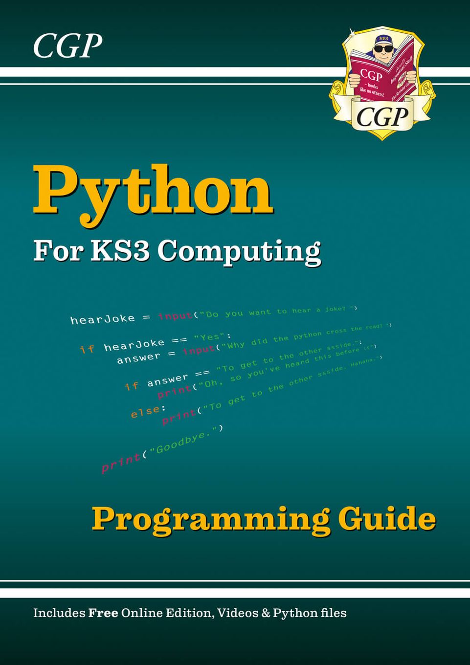 KS3 Computing: Python Programming Guide with Online Edition, Python Files & Videos Main Image