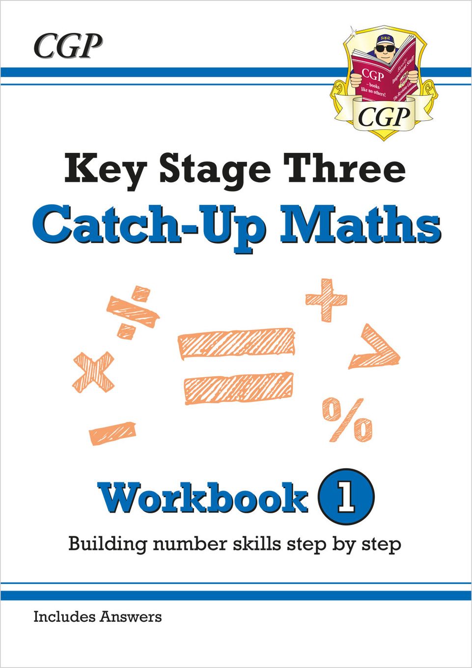 KS3 Maths Catch-Up Workbook 1 (with Answers) Main Image