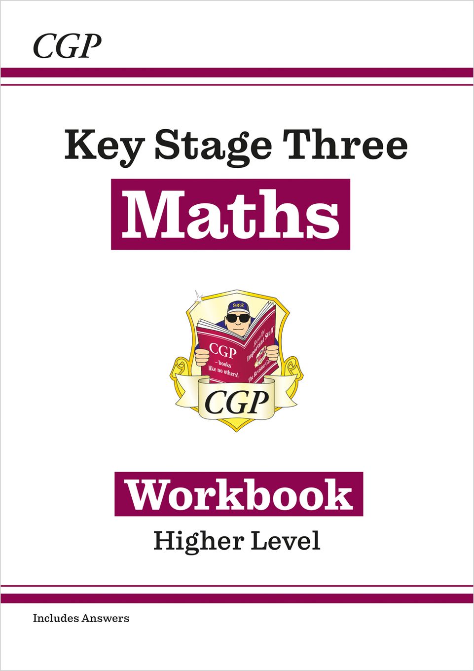 KS3 Maths Workbook Higher (Ages 11-14) Main Image