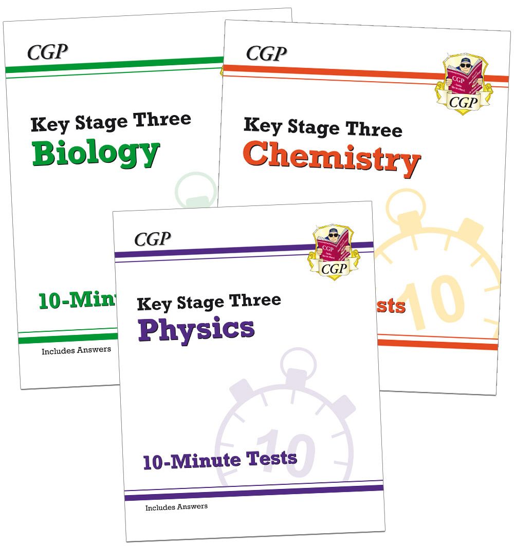 KS3 Science 10-Minute Tests (Ages 11-14) Main Image