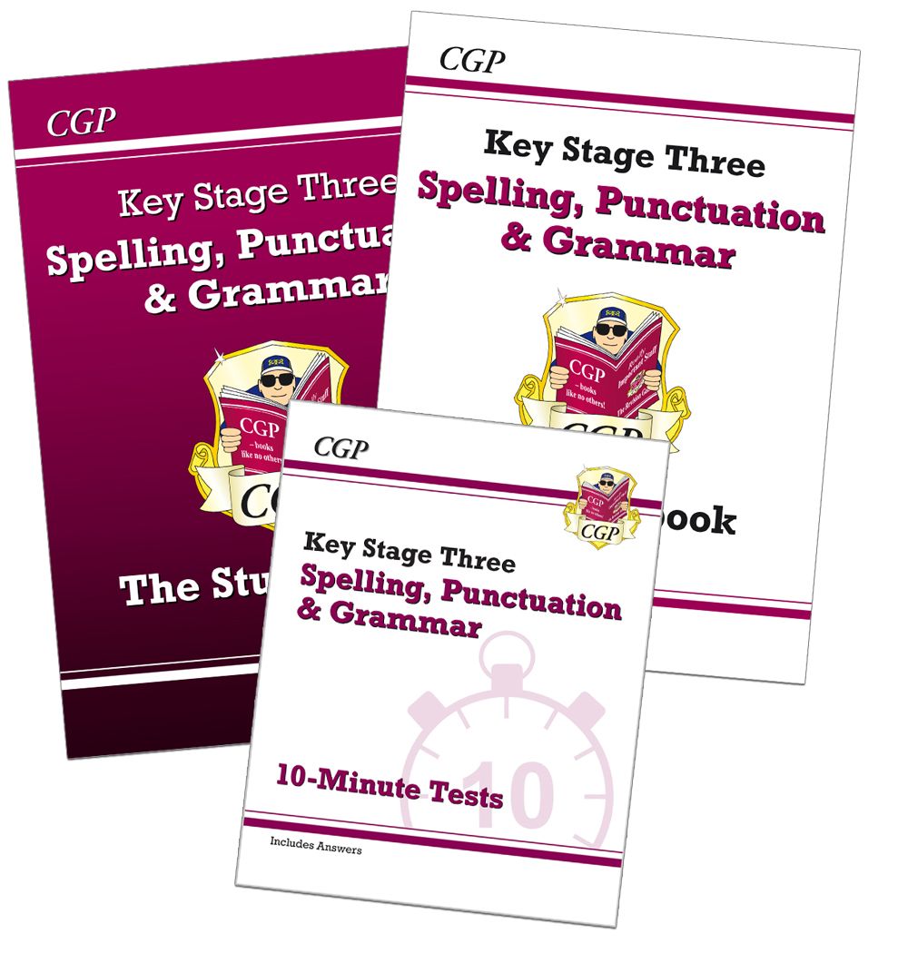KS3 SPaG Study & Workbook Pack (Ages 11-14) Main Image