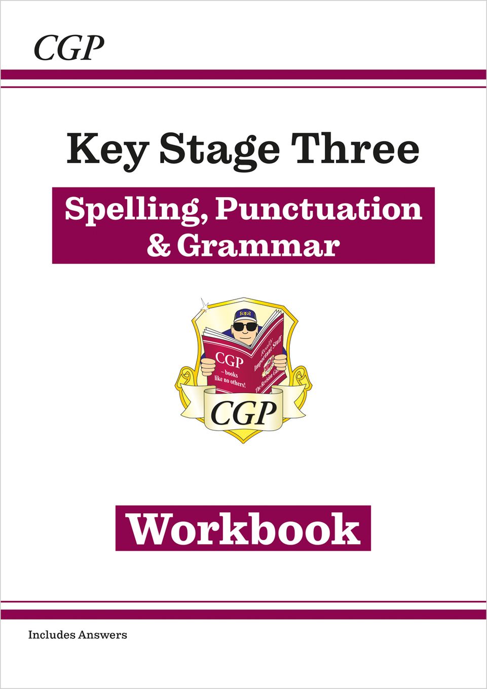 KS3 Spelling, Punctuation & Grammar Workbook (Ages 11-14) Main Image
