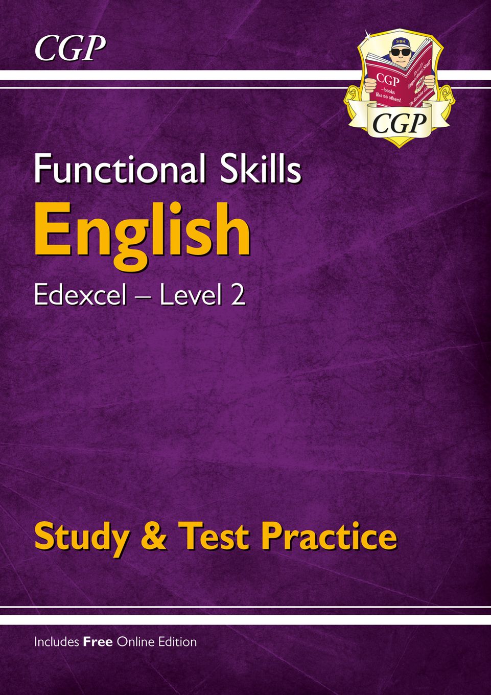 Functional Skills English: Edexcel Level 2 - Study & Test Practice Main Image
