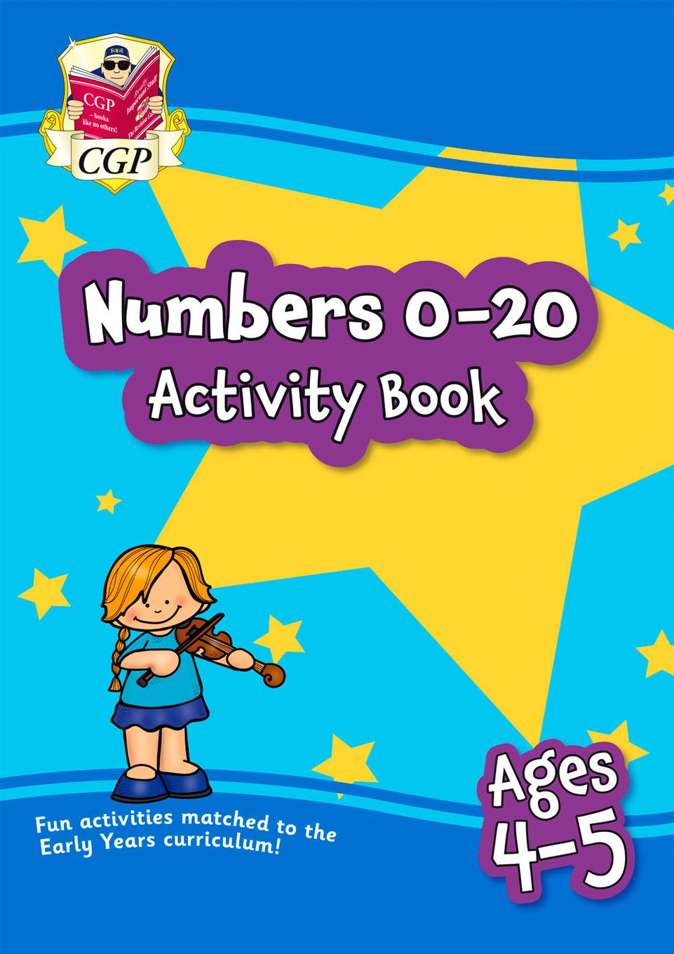 Numbers 0-20 Activity Book for Ages 4-5 (Reception) Main Image