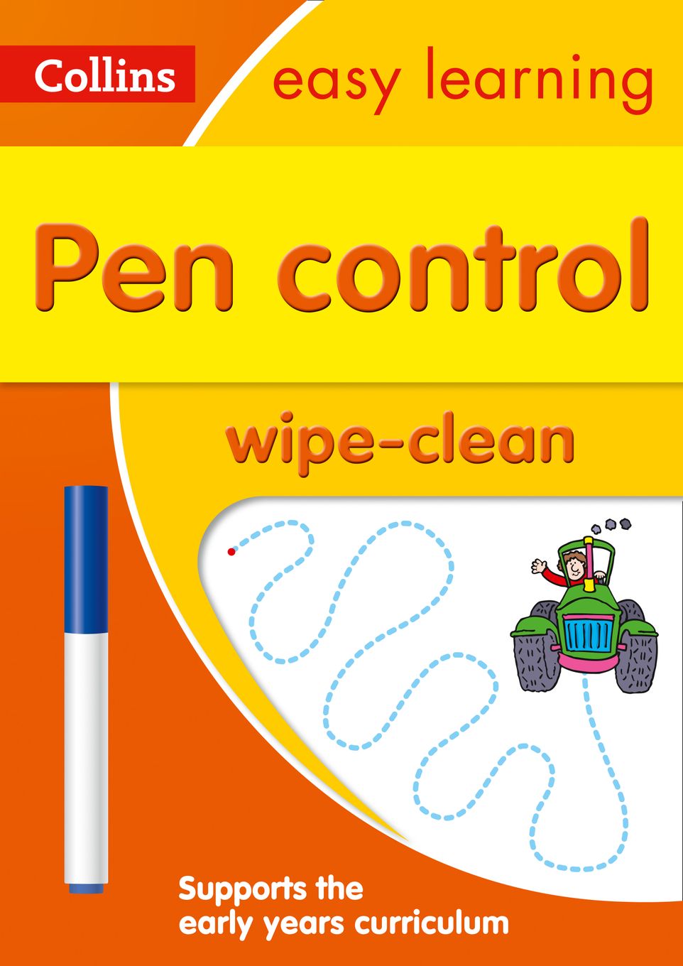 Pen Control Wipe-Clean Handwriting Workbook (Ages 3-5) Main Image