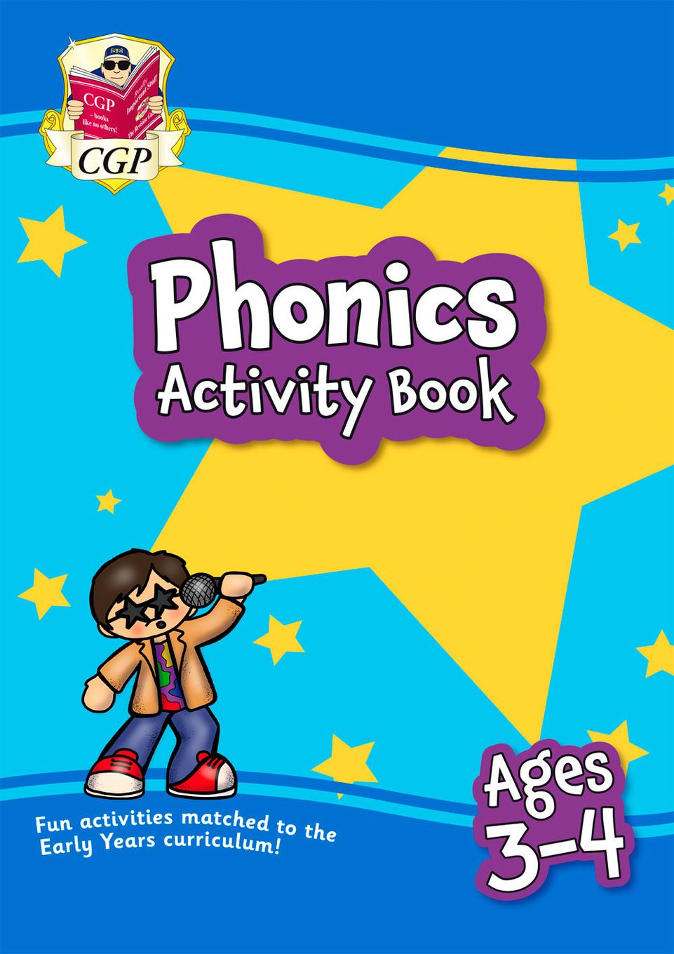 Phonics Activity Book for Ages 3-4 (Preschool) Main Image