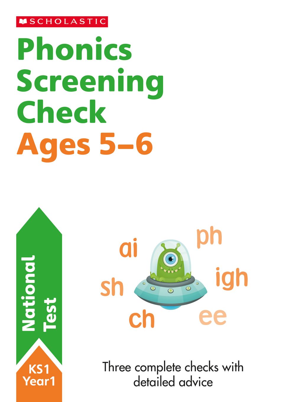 Phonics Screening Test Practice Papers (Ages 5-6) Main Image