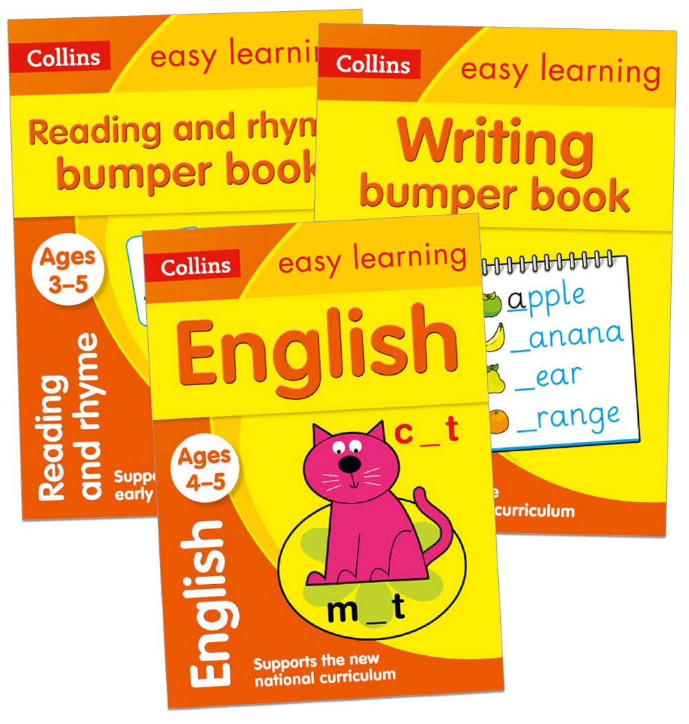 Pre-School English Study & Workbook Pack (Ages 3-4) Main Image