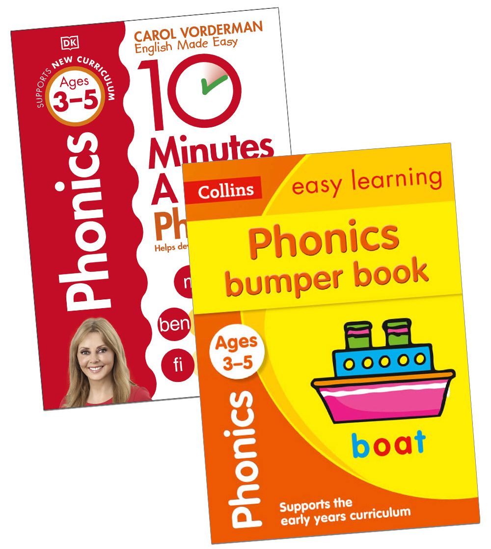 Pre-School Phonics Workbook Pack (Ages 3-5) Main Image