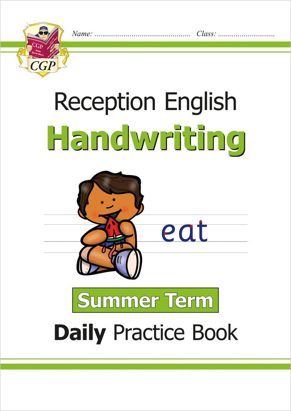 Reception Handwriting Daily Practice Book: Summer Term Main Image