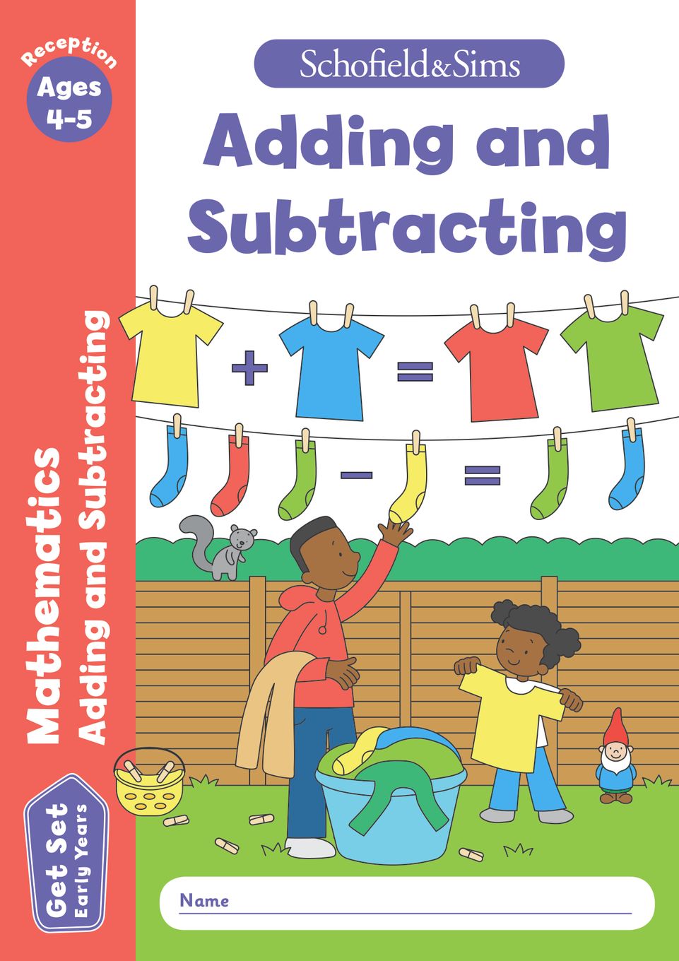Reception Maths Adding & Subtracting Workbook (Ages 4-5) Main Image